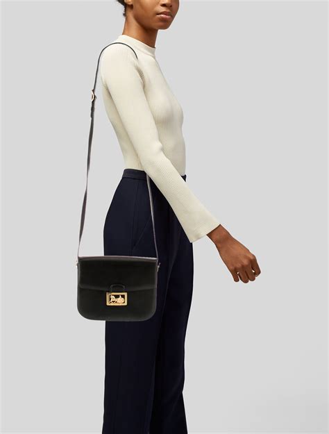 Celine Vintage Horse Carriage Crossbody Bag 